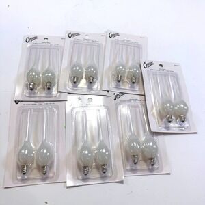 Creative Hobbies Silicone Dipped Light Bulbs 5W 130V Electric Candles 7 Pks 14ct